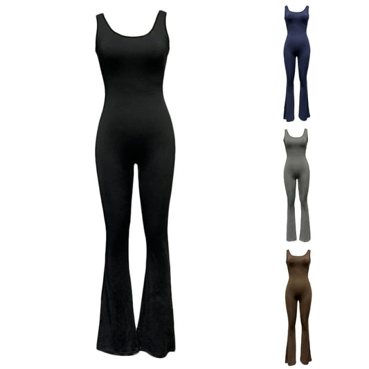 Sport Flared Jumpsuits for Women